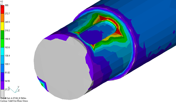 Outsourced SolidWorks FEA Simulation